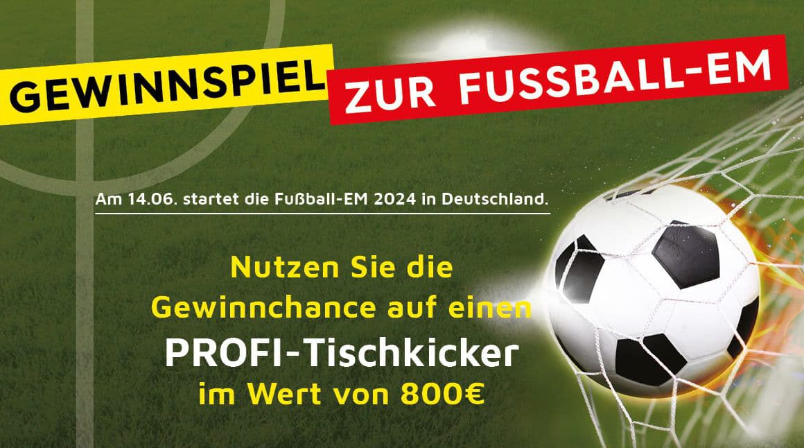 Gewinnspiel zur Fussball-EM 2024